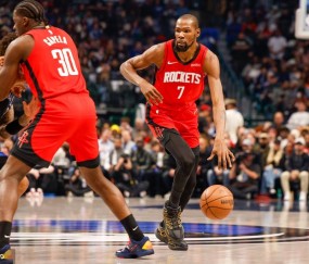 杜兰特27分浓眉29+8 弗拉格19分独行侠胜火箭