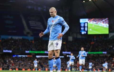 反击对策执行到底！曼城3-1胜樱桃军团哈兰德双响，蓝月升至第二